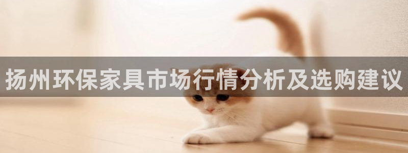 意昂5(KGAME)平台登录网址是什么：扬州环保家具市场行情