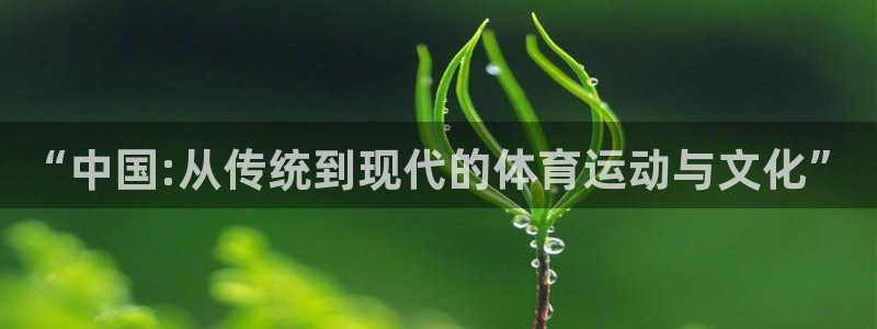 熊猫体育公园：“中国:从传统到现代的体育运动与文化”