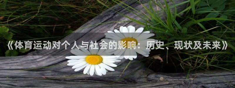 熊猫体育v3.新网页.org：《体育运动对个人与社会的影响：历史、现状及未来》